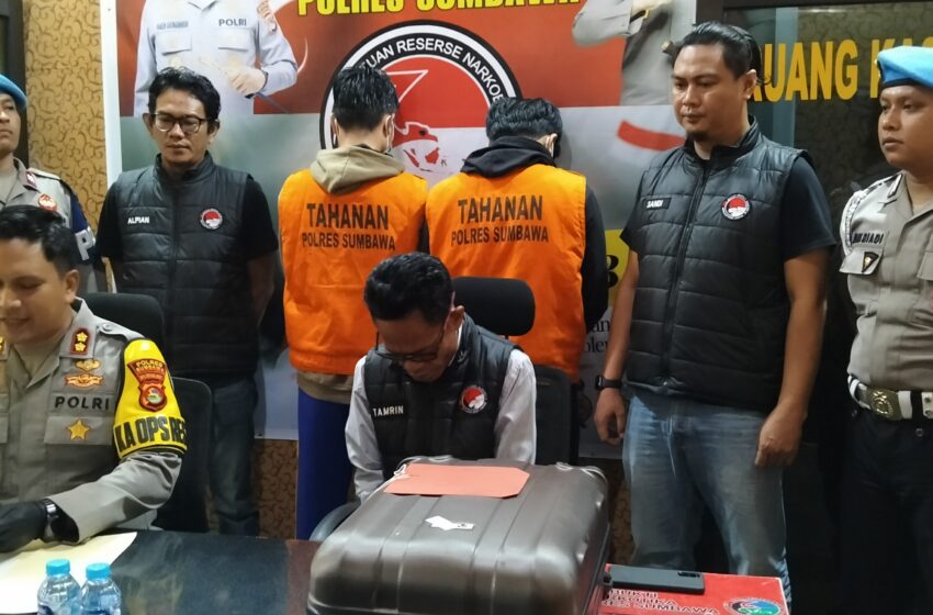  Diduga Jadi Kurir Sabu, Dua Mahasiswa  Alas, Di Ciduk Polisi Bersama 2 Kilagram Barang Bukti Sabu-Sabu